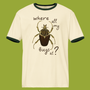 Goliath beetle shirt
