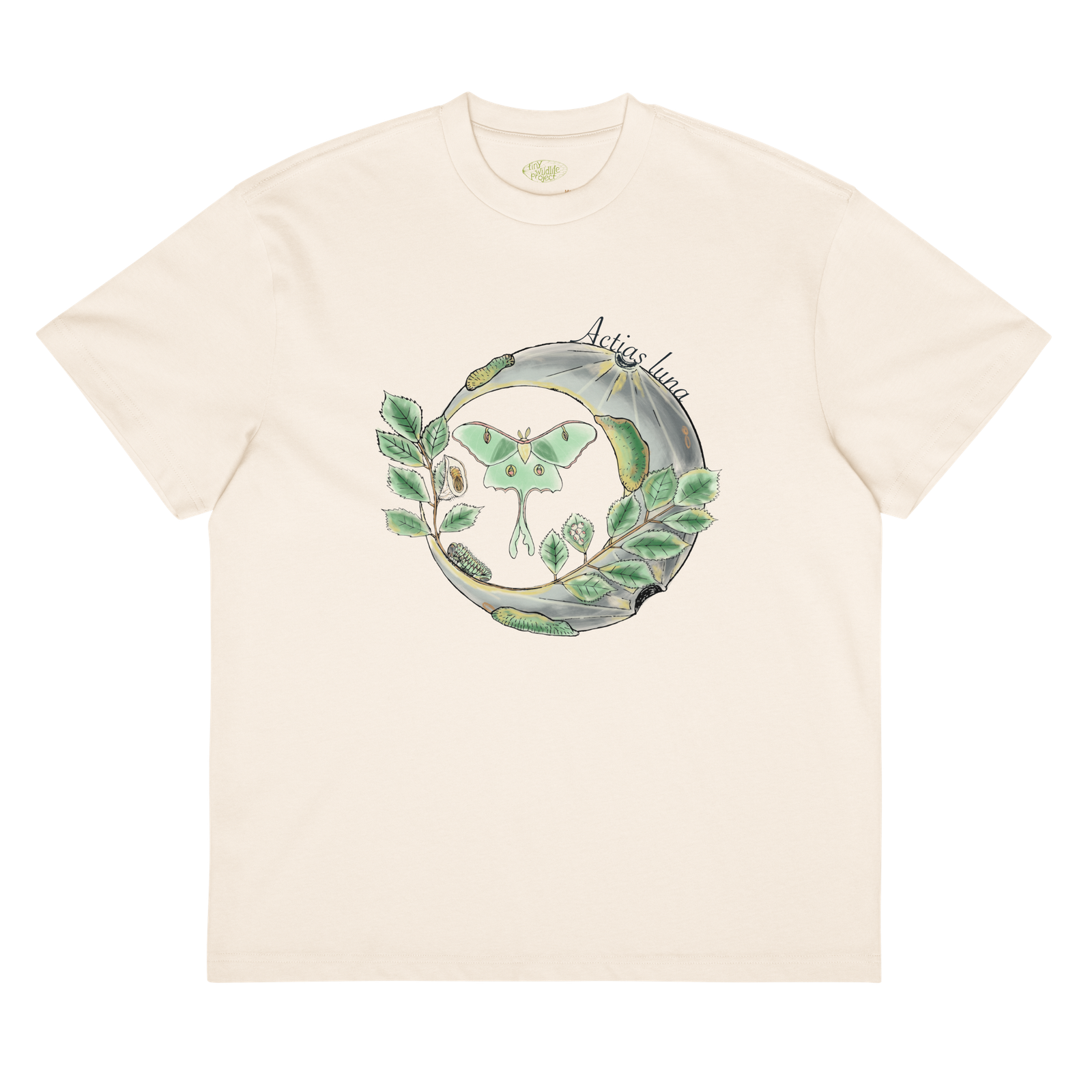 Boxy Luna Moth T-Shirt