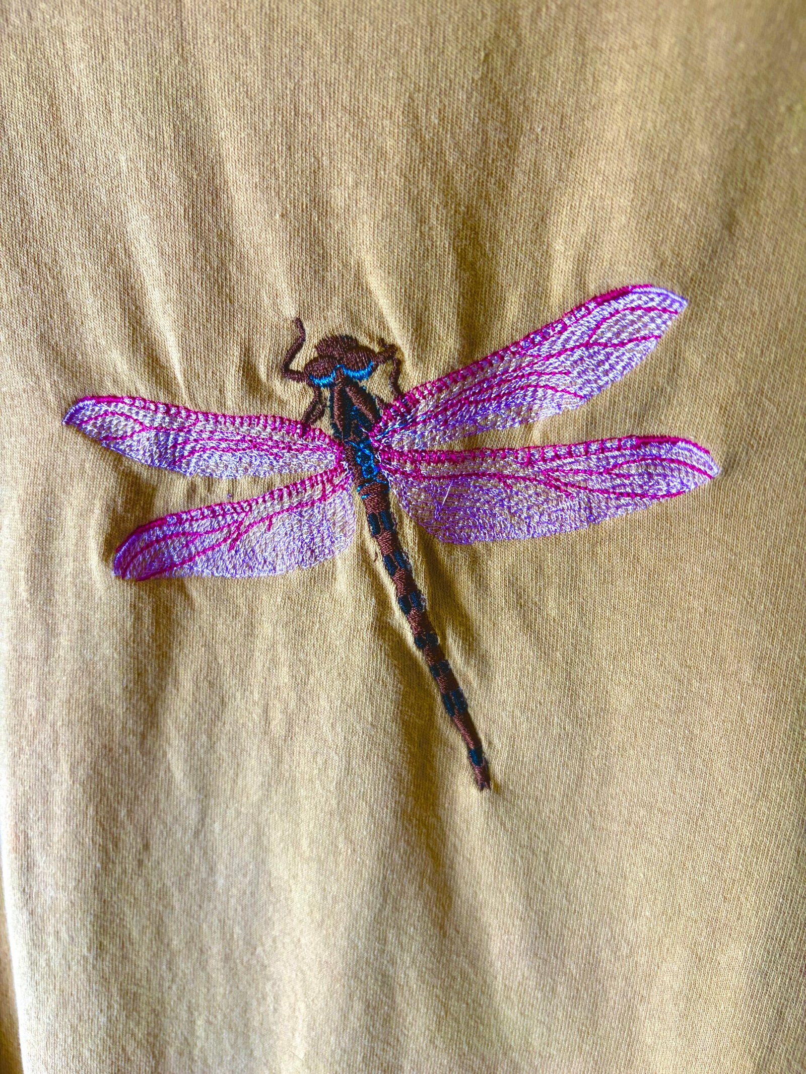 Dragonfly Yellow T-shirt - Image 2